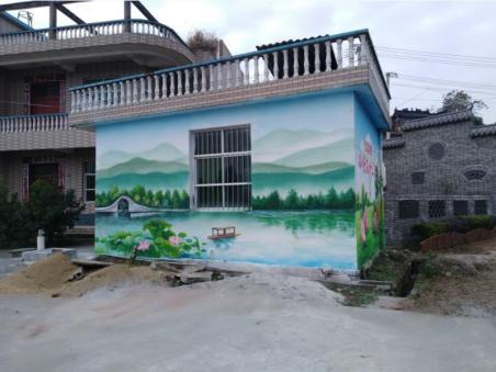 鹤峰墙绘的种类和运用的位置