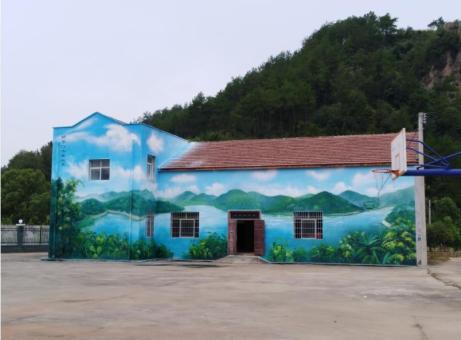 鹤峰彩绘墙绘一般制作的位置