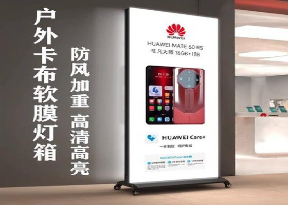 鹤峰户外防水灯箱的应用特点及适用范围。