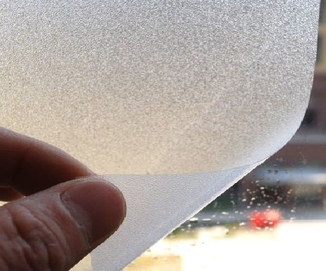 鹤峰玻璃门外面粘广告用什么材料好？